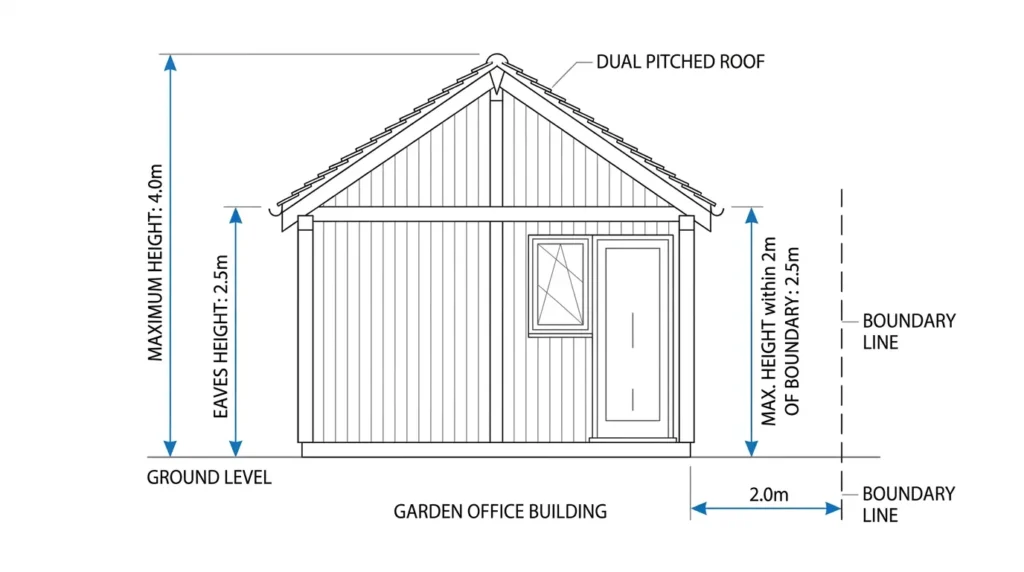 Garden offices under permitted development