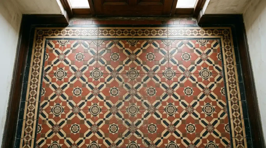 How to Restore a Victorian House: A Step-by-Step Guide for UK Homeowners 4 Floors floorboards and original hallway tiles