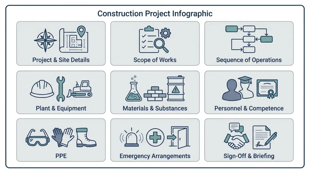 What Is a Method Statement in Construction? A UK Guide 3 What Goes in a Method Statement