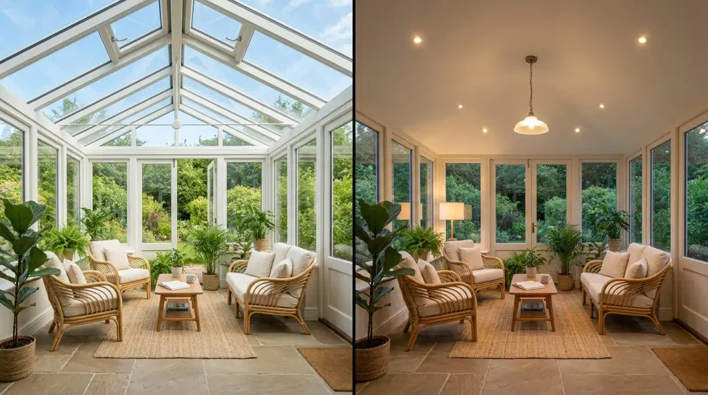 What you lose with a solid roof
