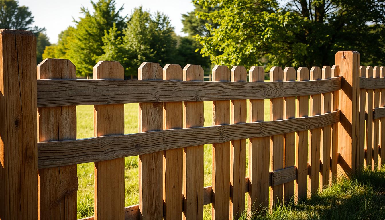 What are the benefits of having a wooden fence?