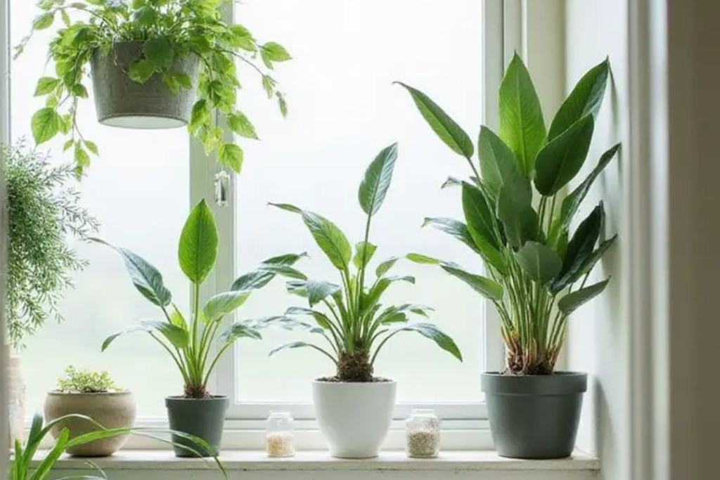 Bathroom Window Sill Plant Ideas