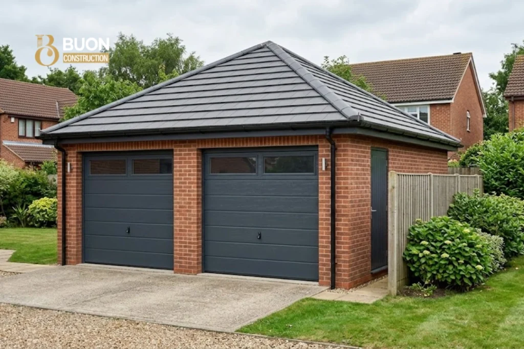 Double Garage Build Cost UK