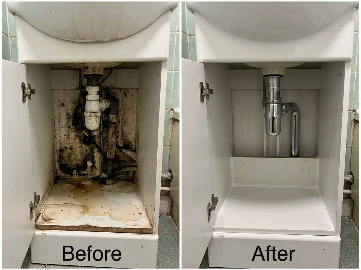 10 Bathroom sink plumbing repair in Mapperley, Nottingham