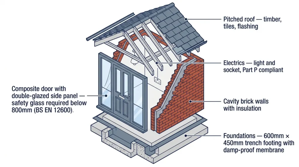 How Much Does It Cost to Build a Porch in the UK? 4 Example Cost Breakdown