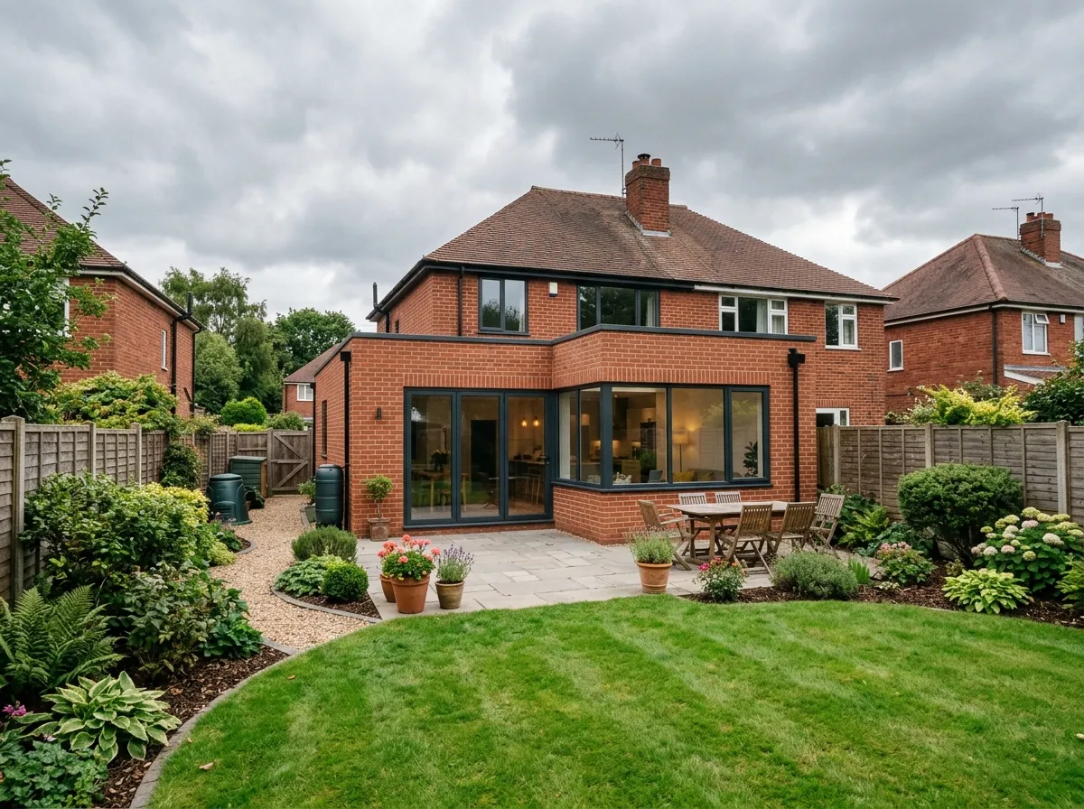 1 Bespoke single-storey rear home extension in Nottingham
