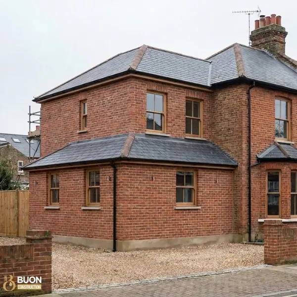 How Much Does a House Extension Cost in the UK? 2 Side return extension in Victorian terrace before and after