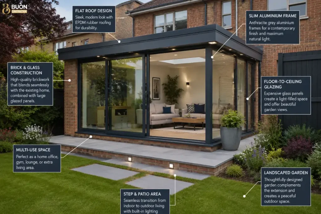 How Much Does a House Extension Cost in the UK? 3 UK permitted development extension size limits diagram 2026