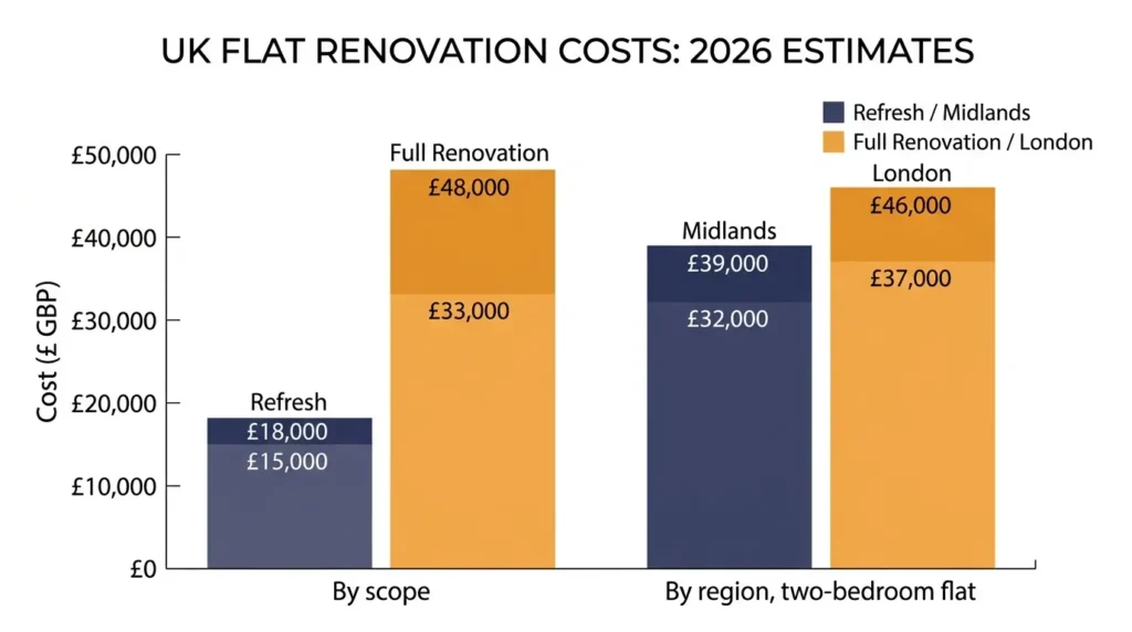 Tips When Renovating an Apartment: What UK Flat Owners Need to Know First 5 What a Flat Renovation Costs